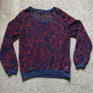 Mason + Mackenzie Floral Chiffon Sweater